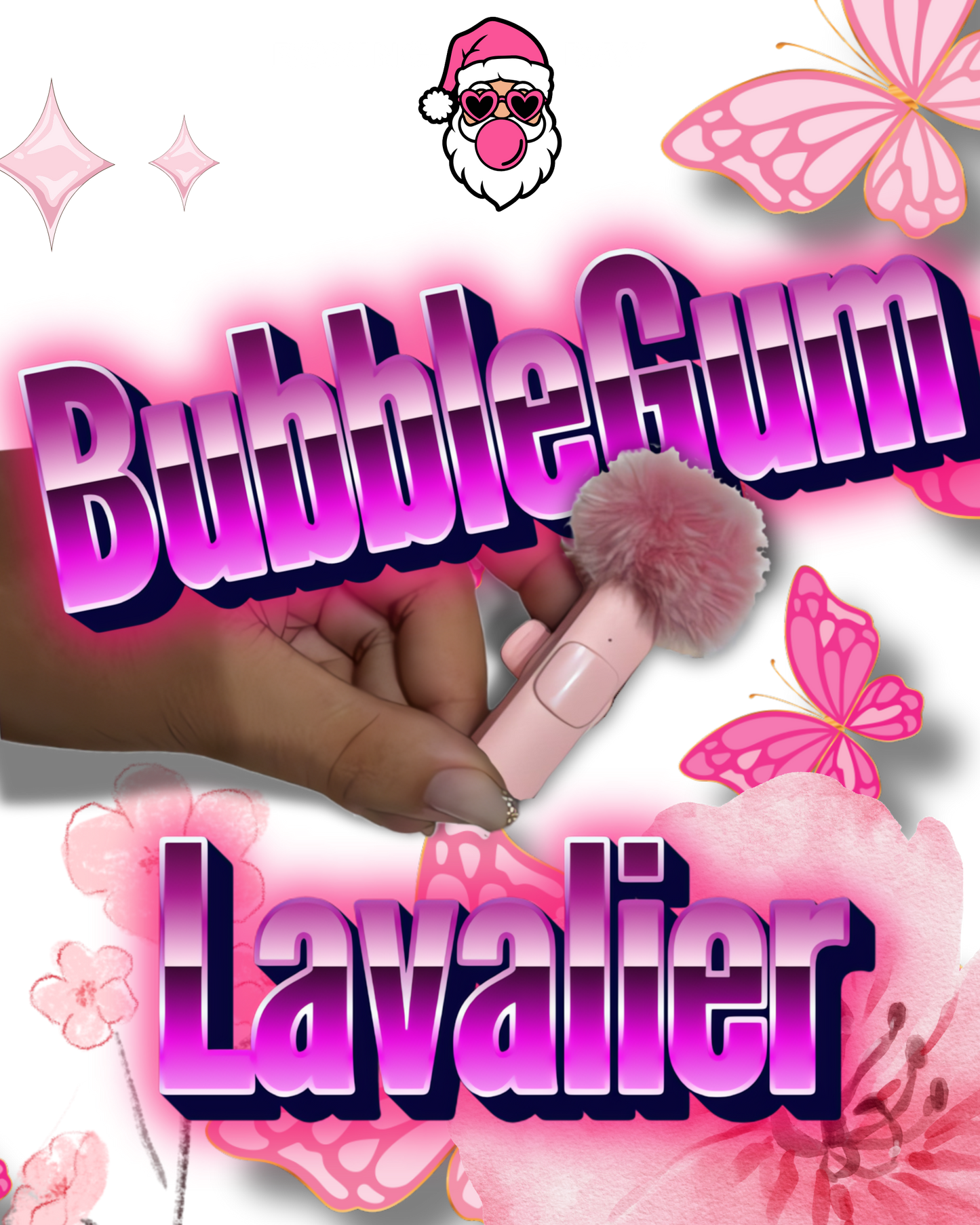 Bubble Gum Lavalier Mic